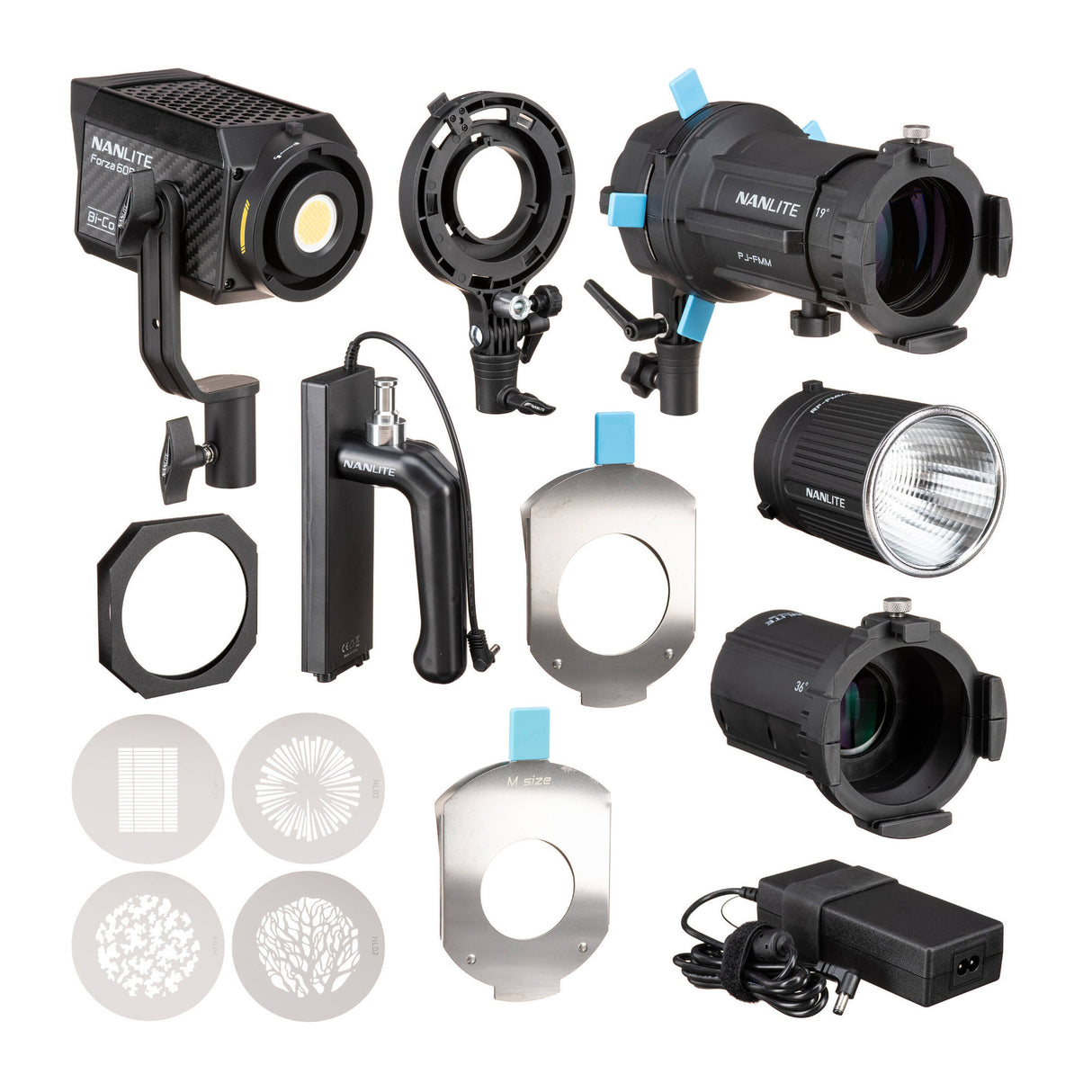 Nanlite Forza 60B II Bi-Color LED Monolight (Projection Kit)