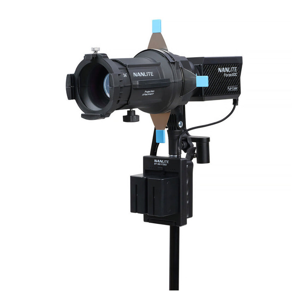 Nanlite Forza 60C Kit with FM Mount Projection Attachment (19&36)
