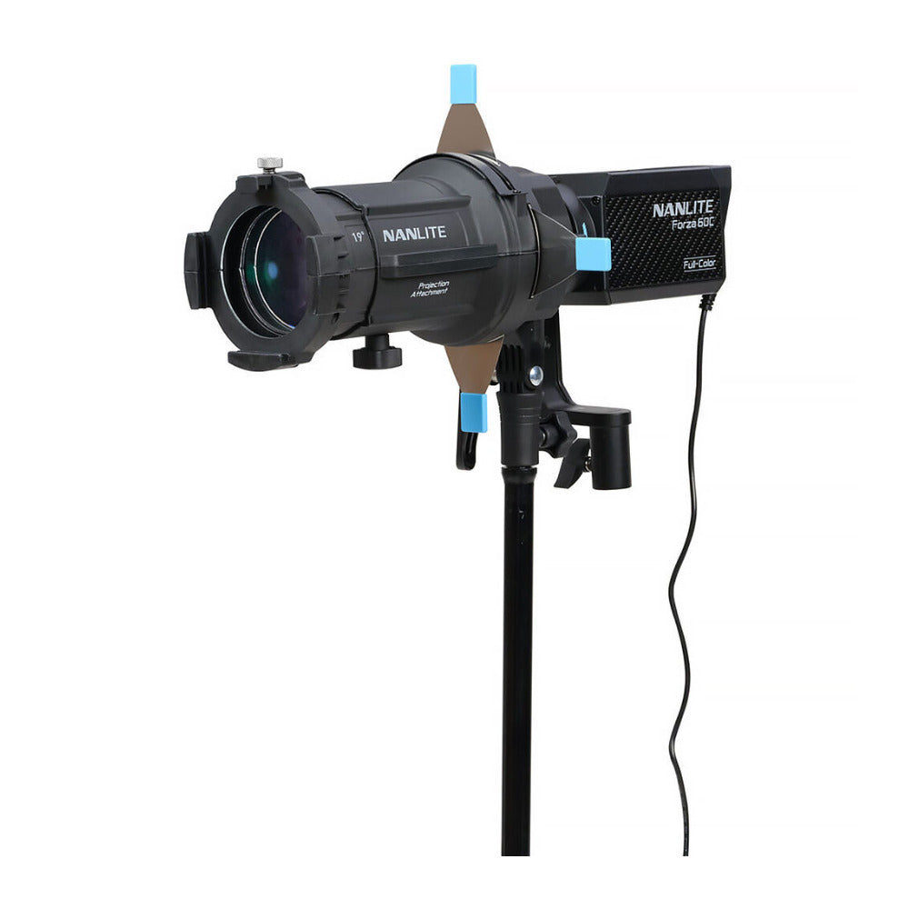 Nanlite Forza 60C Kit with FM Mount Projection Attachment (19&36)