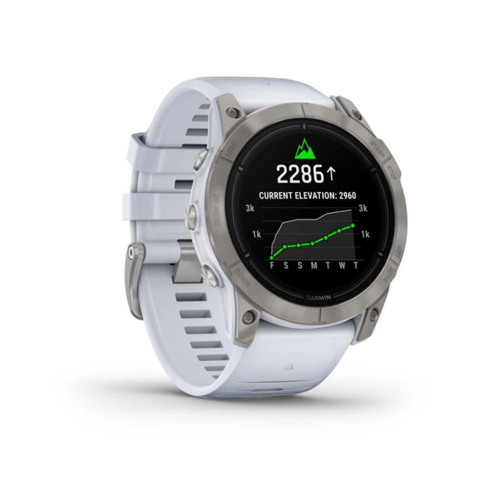 Garmin epix Pro Gen 2 Sapphire Edition 51mm Smartwatch (Titanium/Whitestone)