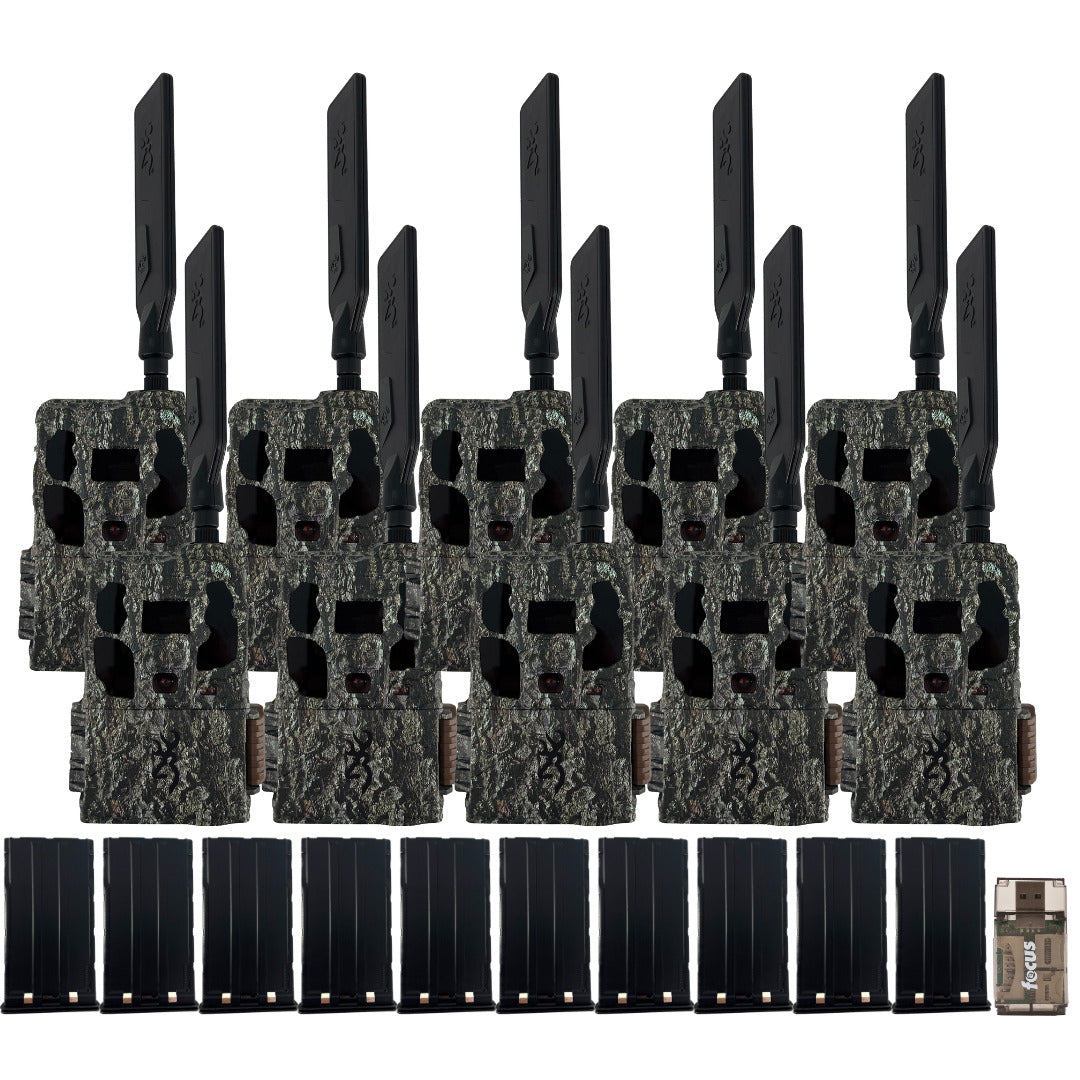 Browning Trail Camera Defender Wireless Pro Scout Max HD AI 46MP Bundle