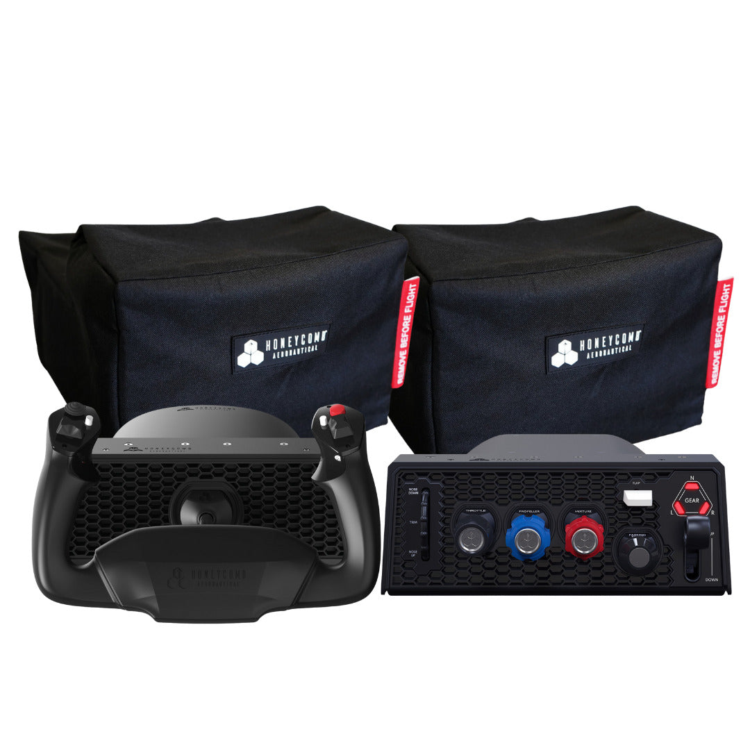 Honeycomb Aeronautical Sierra TPM Module with Flight Controls and Dust Covers