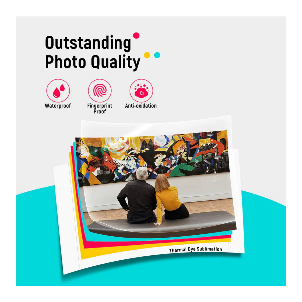 Liene M200 4x6 Instant Photo Printer with Rechargeable Battery