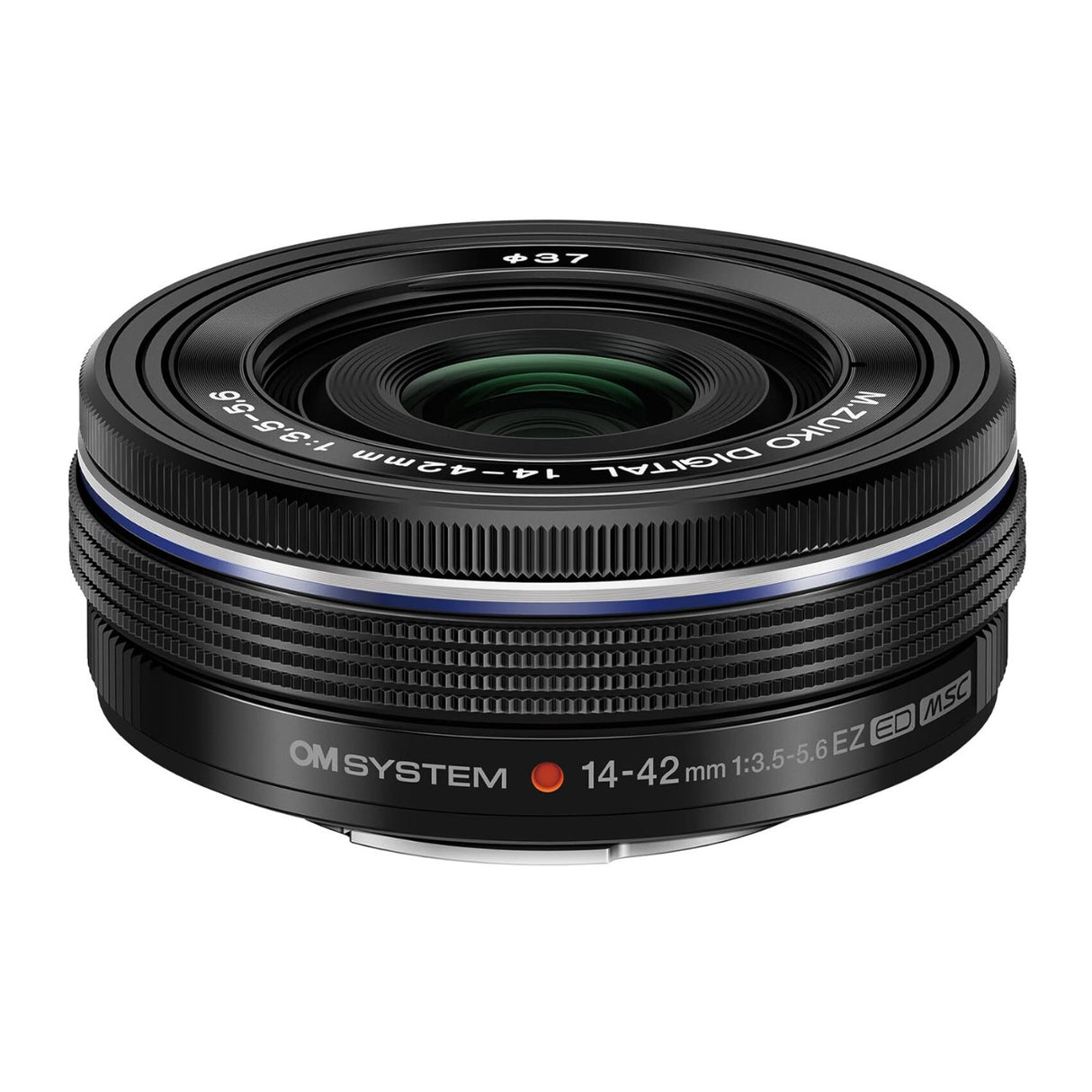 OM SYSTEM M.Zuiko Digital ED 14-42mm f/3.5-5.6 EZ Zoom Lens (Black)