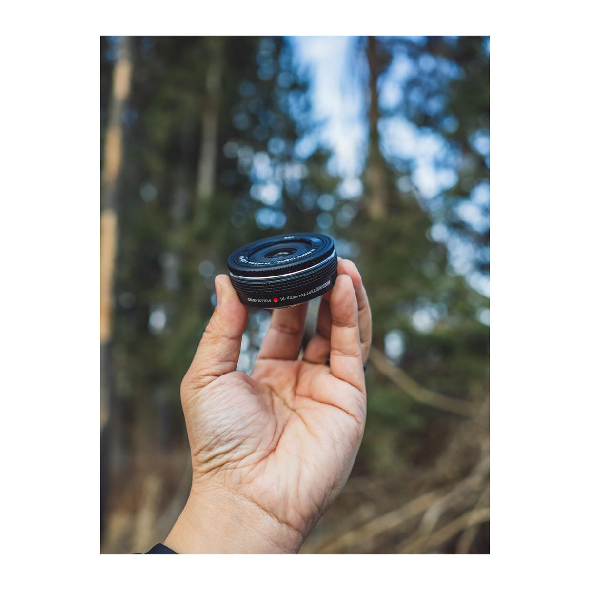 OM SYSTEM M.Zuiko Digital ED 14-42mm f/3.5-5.6 EZ Zoom Lens (Black)