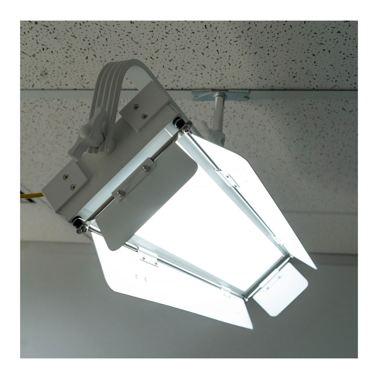 ikan Lyra LBX8-PoE Bi-Color LED Light Panel (White, Switch 5-Light Kit)