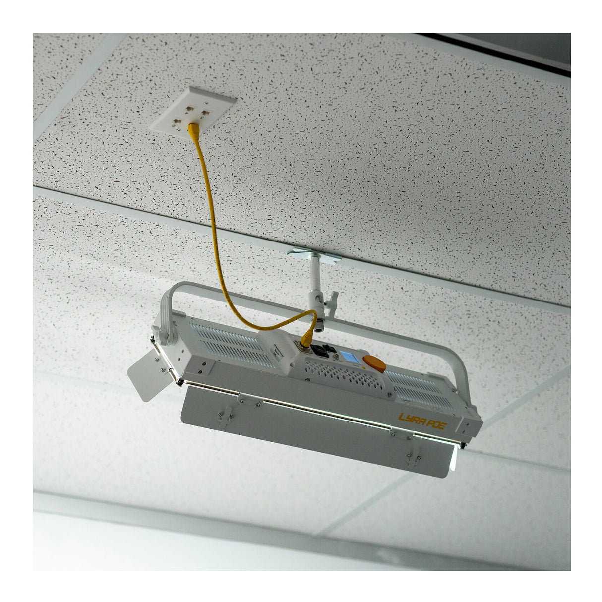 ikan Lyra LBX8-PoE Bi-Color LED Light Panel (White, Switch 5-Light Kit)