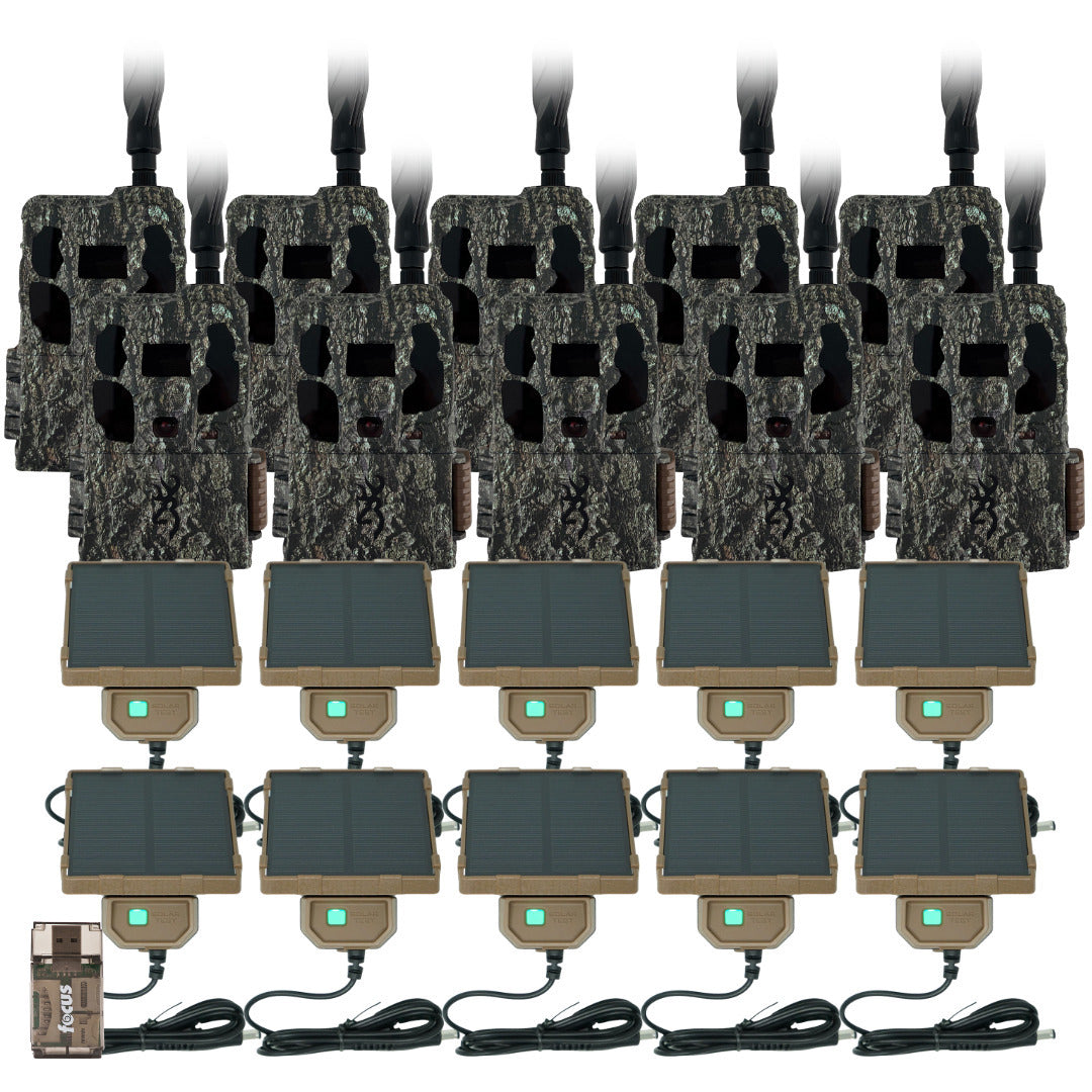 Browning Trail Camera Defender Wireless Pro Scout Max with Solar Power Pack