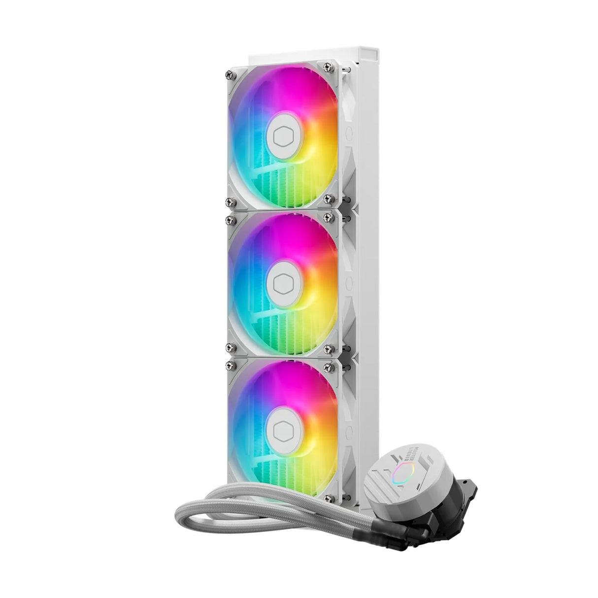Cooler Master MasterLiquid 360L Core ARGB Close-Loop AIO Liquid Cooler (White)