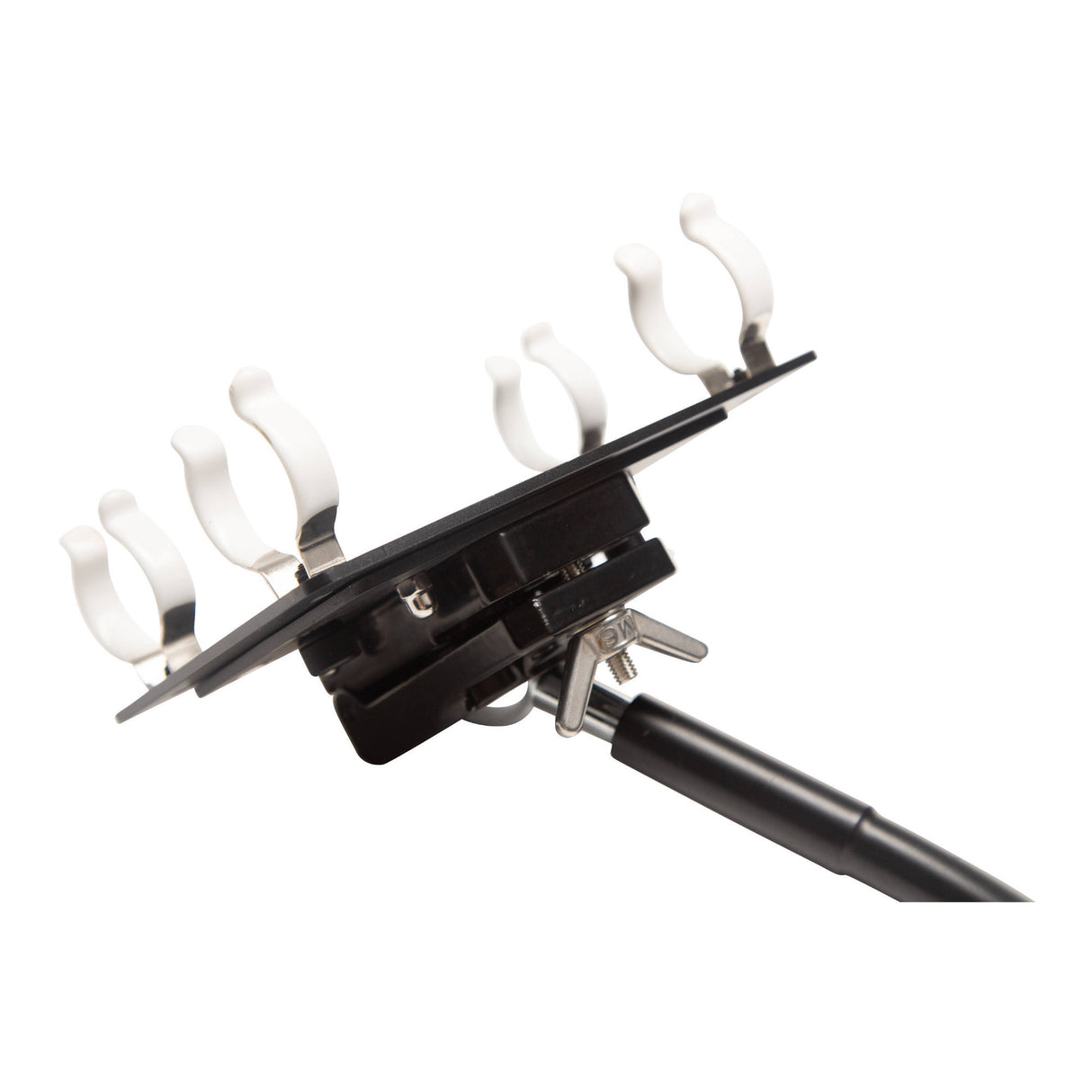 NanLite Pavotube Double Bank Fixture with Gooseneck and 5/8in Receiver