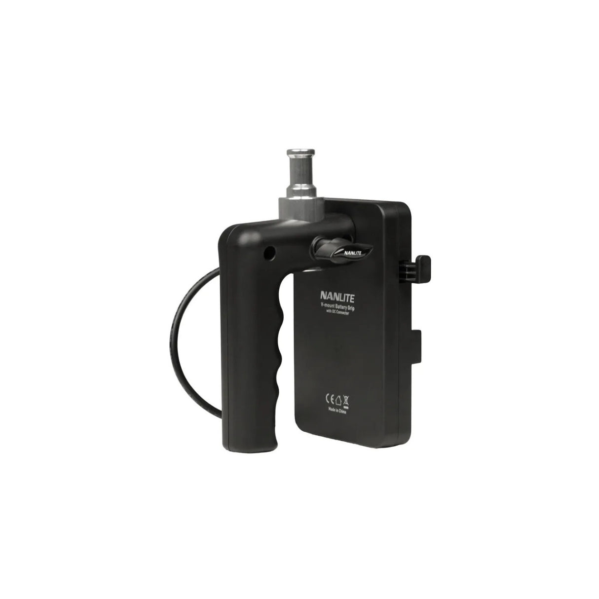 Nanlite V-Mount Battery Grip with DC Connector for Forza 60, FC-60B