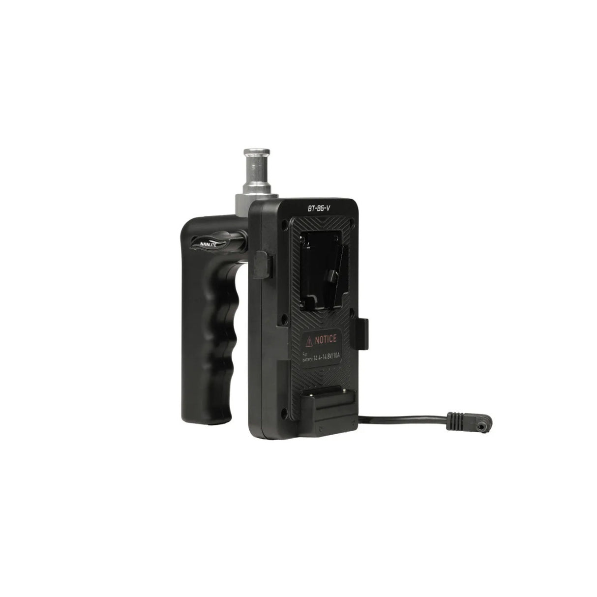 Nanlite V-Mount Battery Grip with DC Connector for Forza 60, FC-60B