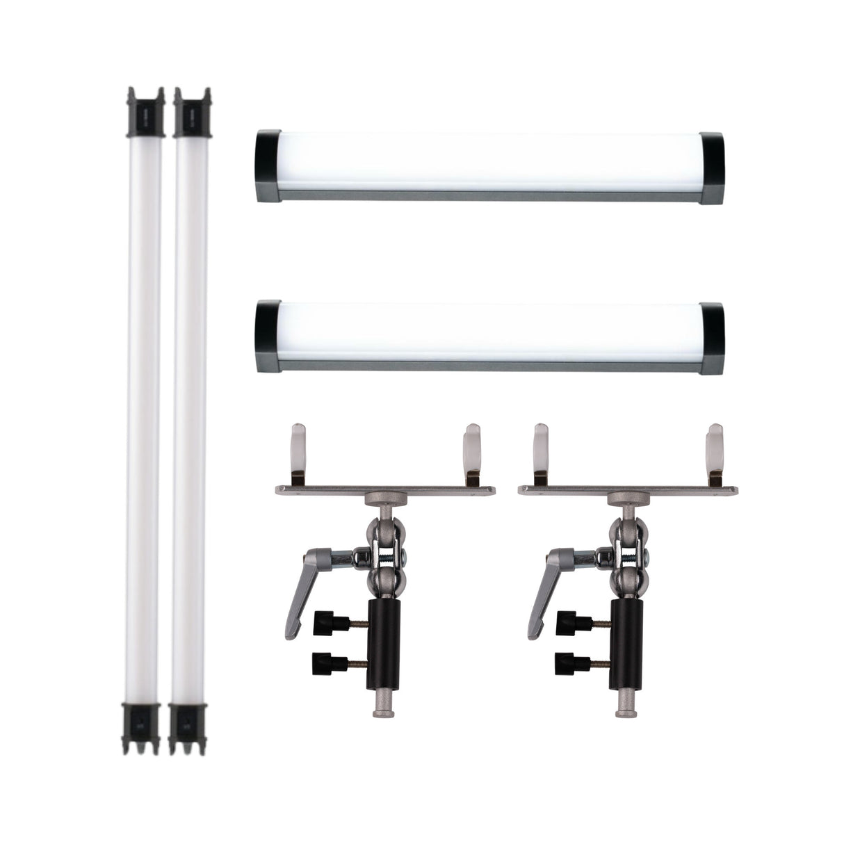 Nanlite PavoTube II 2' 15C RGB LED Tube Light (2-Light Kit) Bundle