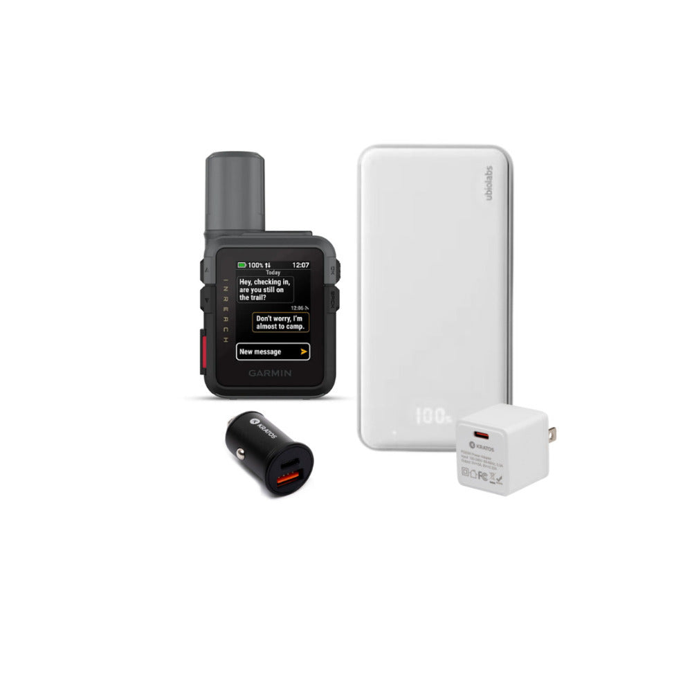 Garmin inReach Mini 3 Plus SOS Satellite Communicator with Mobile Accessories