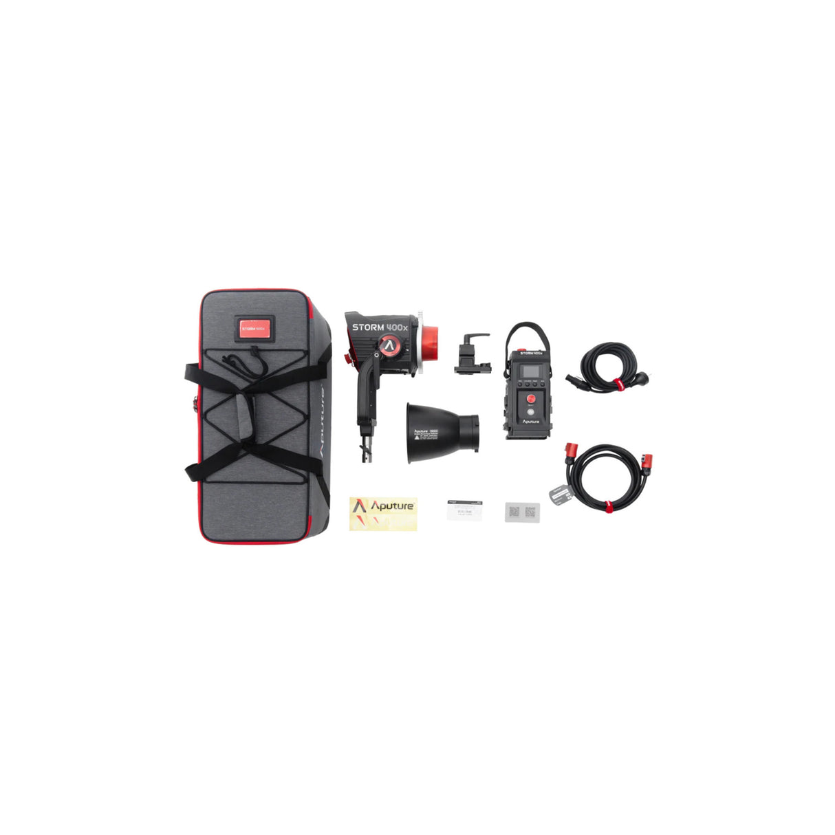 Aputure STORM 400x (V-Mount) (US) Bundle with 35-Inch Softbox and Carrying Bag
