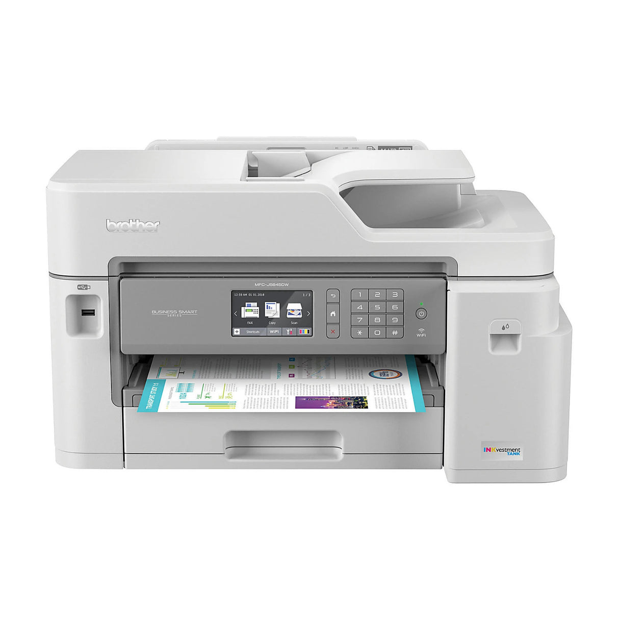 Brother MFC-J5845DW Tank Color Inkjet All-in-One Printer