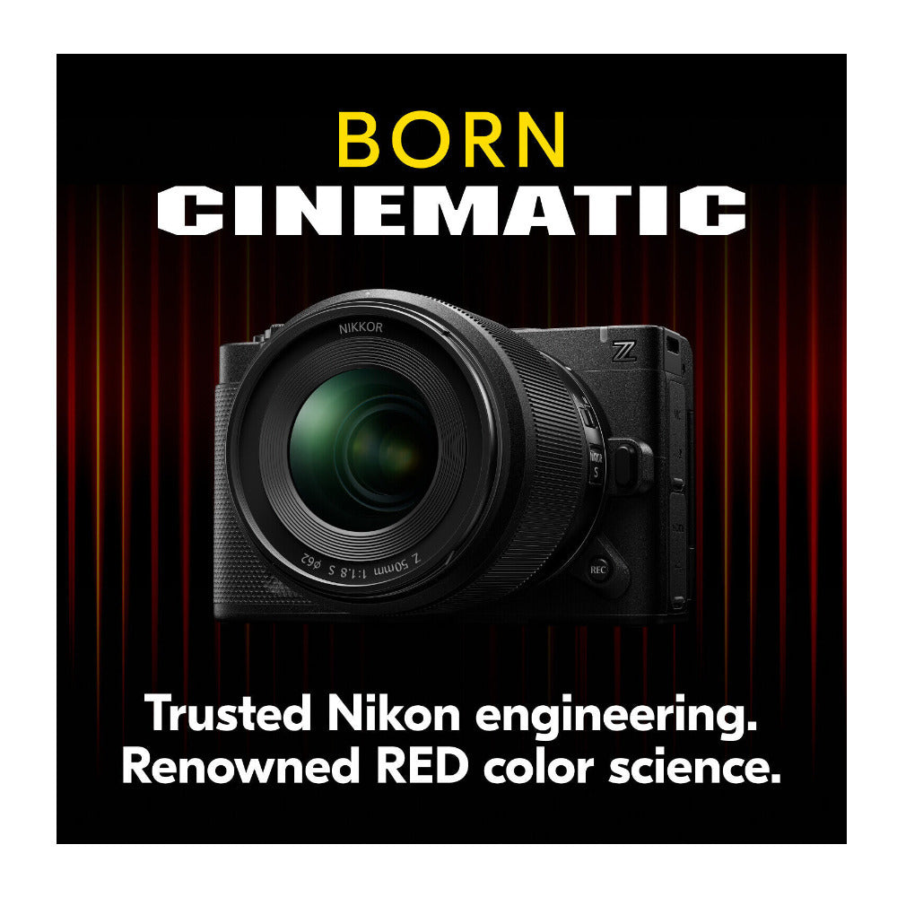 Nikon RED ZR 6K 24.5MP Cinema Camera Bundle with Bag, 64GB Memory Card & Reader