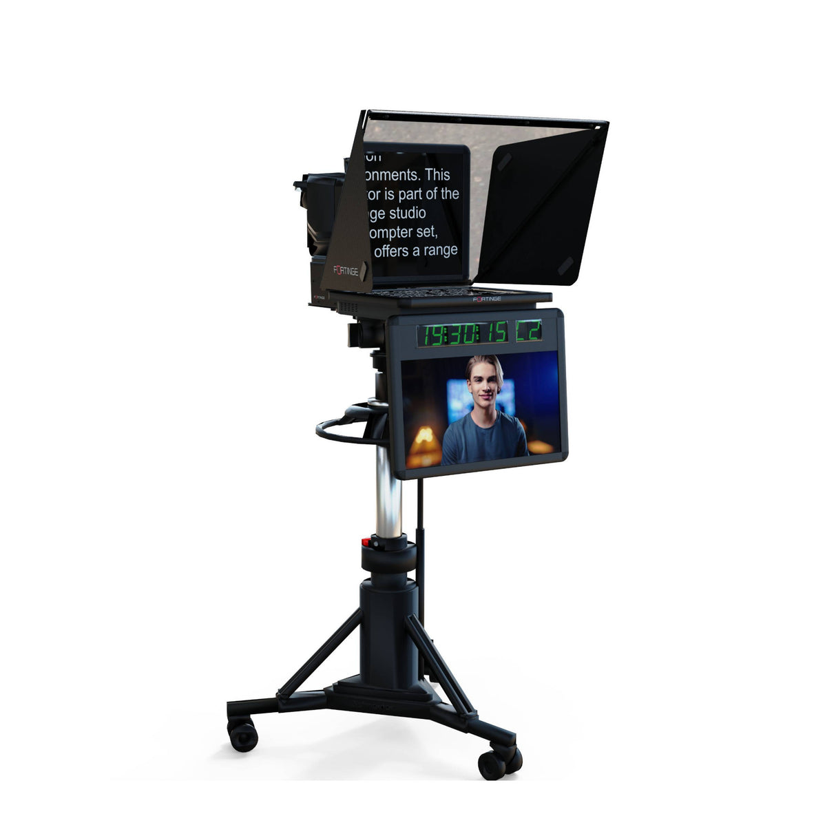 Fortinge Vega 17-Inch Studio Teleprompter System for ENG/Studio Cameras