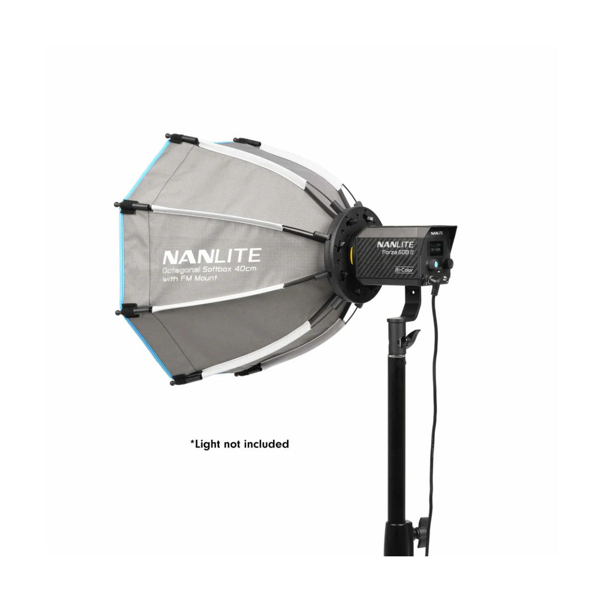 Nanlite 40cm Octagonal Softbox for FM-Mount LED Lights