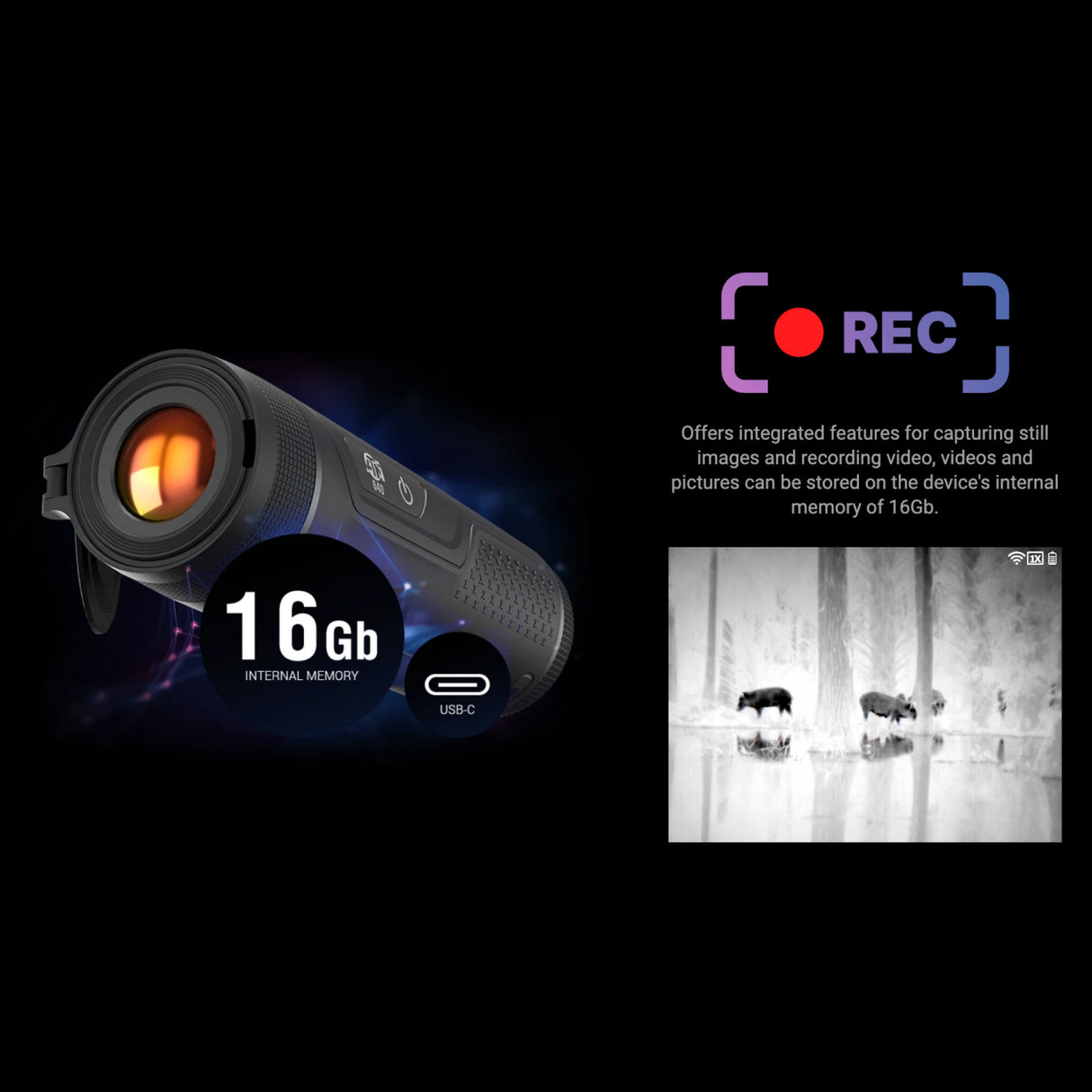 ATN BLAZE TREK 619 Thermal Imaging Monocular