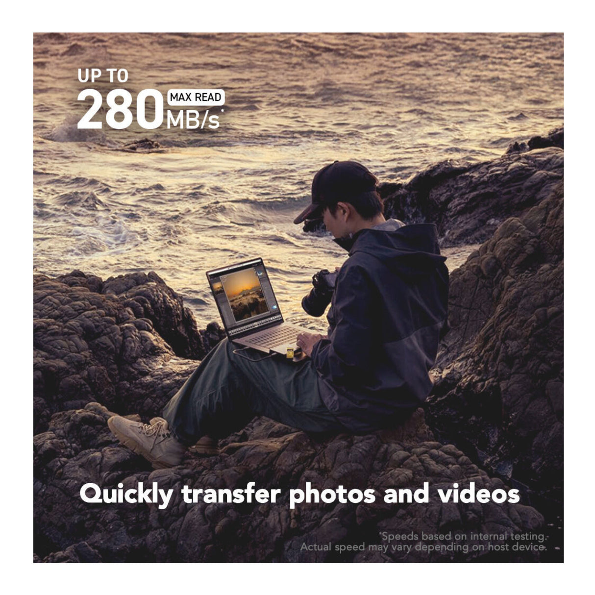 Lexar Professional ARMOR GOLD 128GB UHS-II V60 SDXC Memory Card