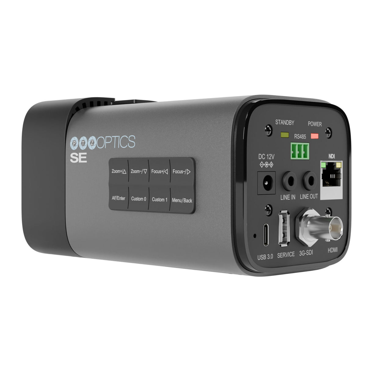 PTZOptics Studio SE Hive-Linked Camera with 20x Optical Zoom (Gray)