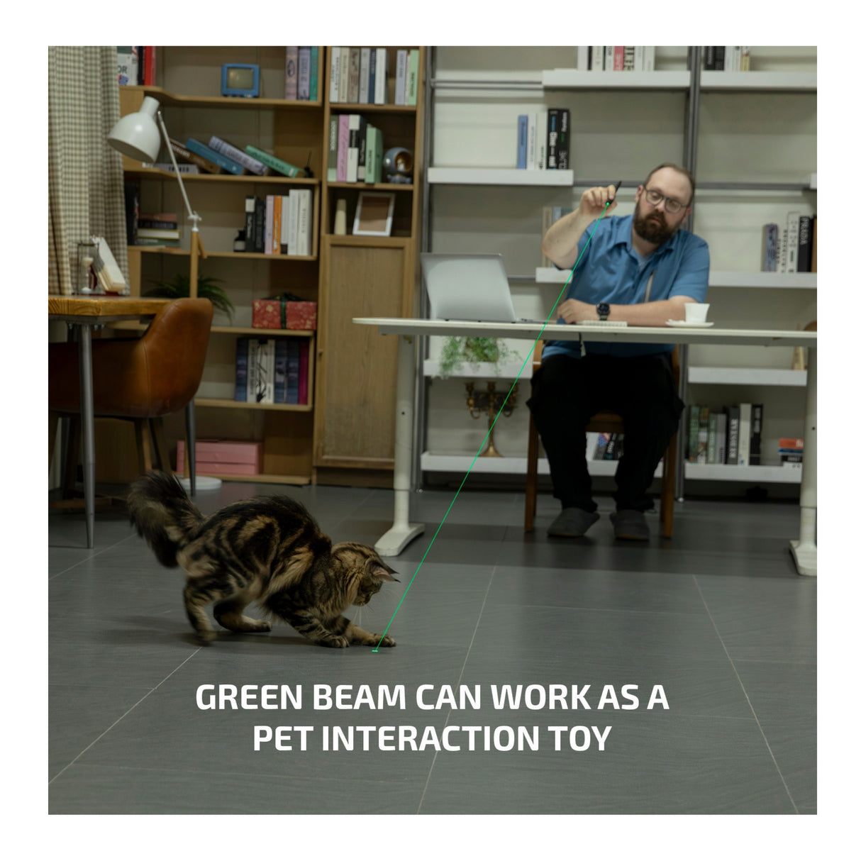 OLIGHT O'Pen 3 Multifunctional Pen Light with 120 Lumens & Green Laser (Black)