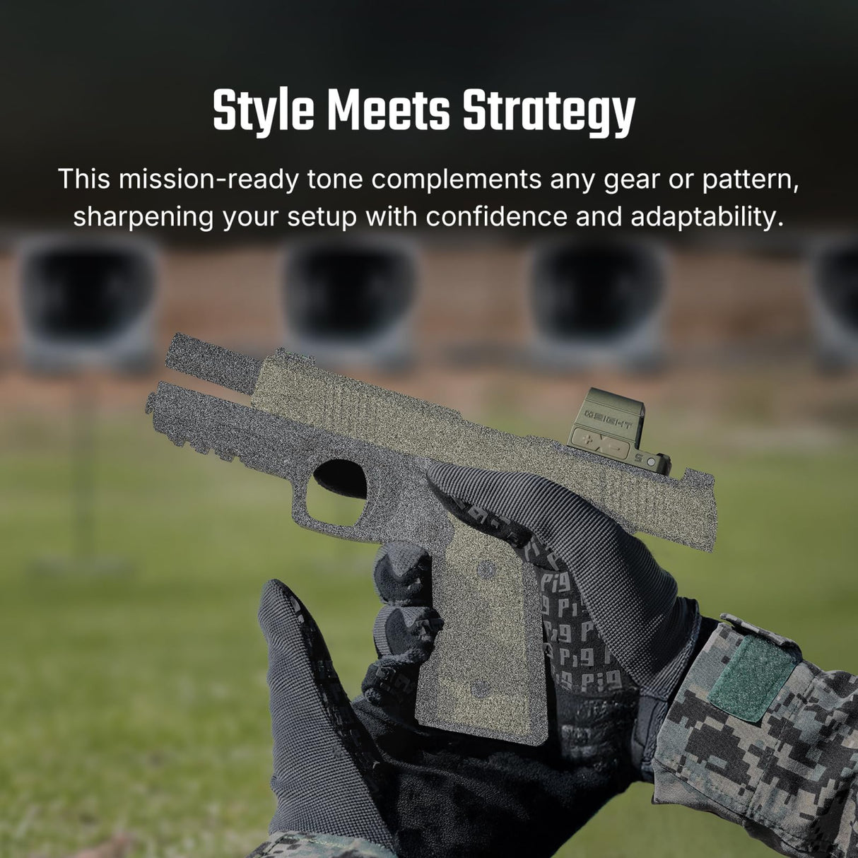 OSIGHT S Olive Green 2 MOA Red Dot and 32 MOA Circle Sight with Charging Cover