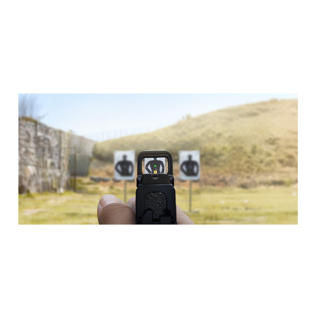 OSIGHT SE 6 MOA Green Dot Enclosed Micro Sight with RMSc/K Footprint