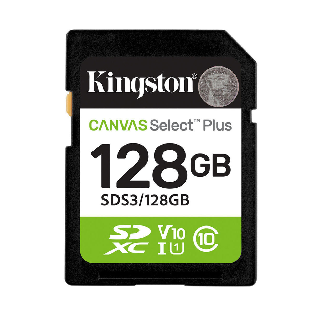 Kingston 128GB Canvas Select Plus UHS-I SDXC Memory Card with Card Reader Bundle