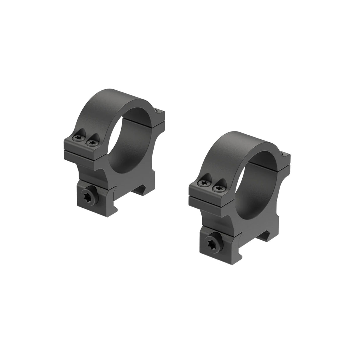Leupold Open Range Cross-slot Aluminum Rings with Low-profile Keeper Screws