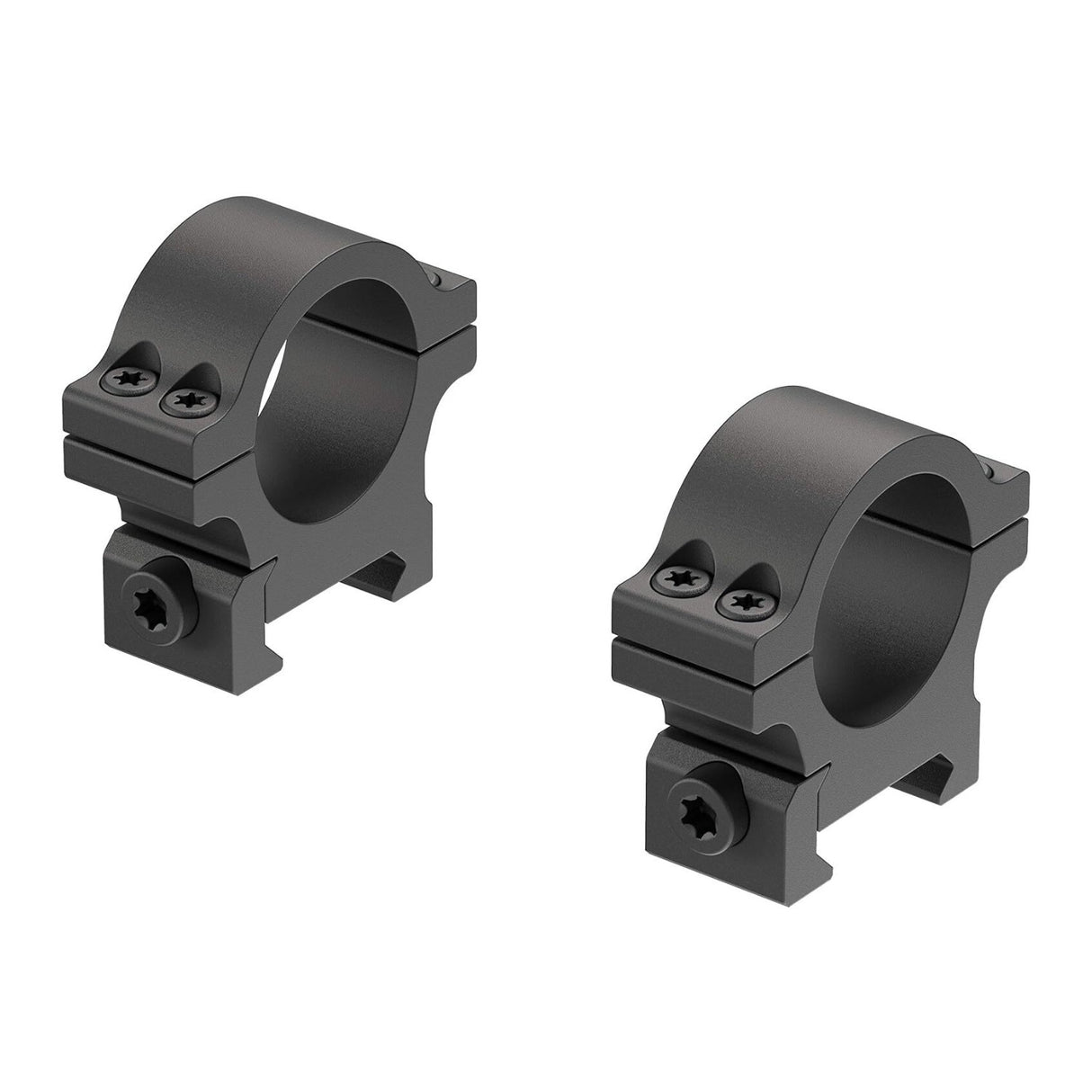 Leupold Open Range Cross-Slot Rings 1-Inch Low Matte Finish