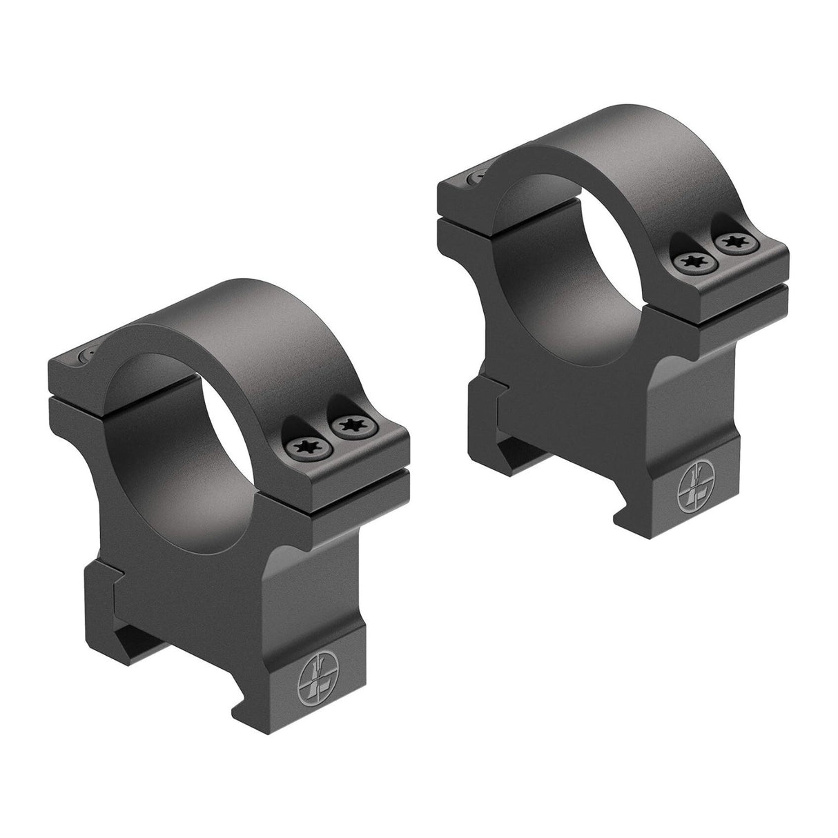Leupold Open Range Cross-Slot Rings 1-Inch High Matte Finish