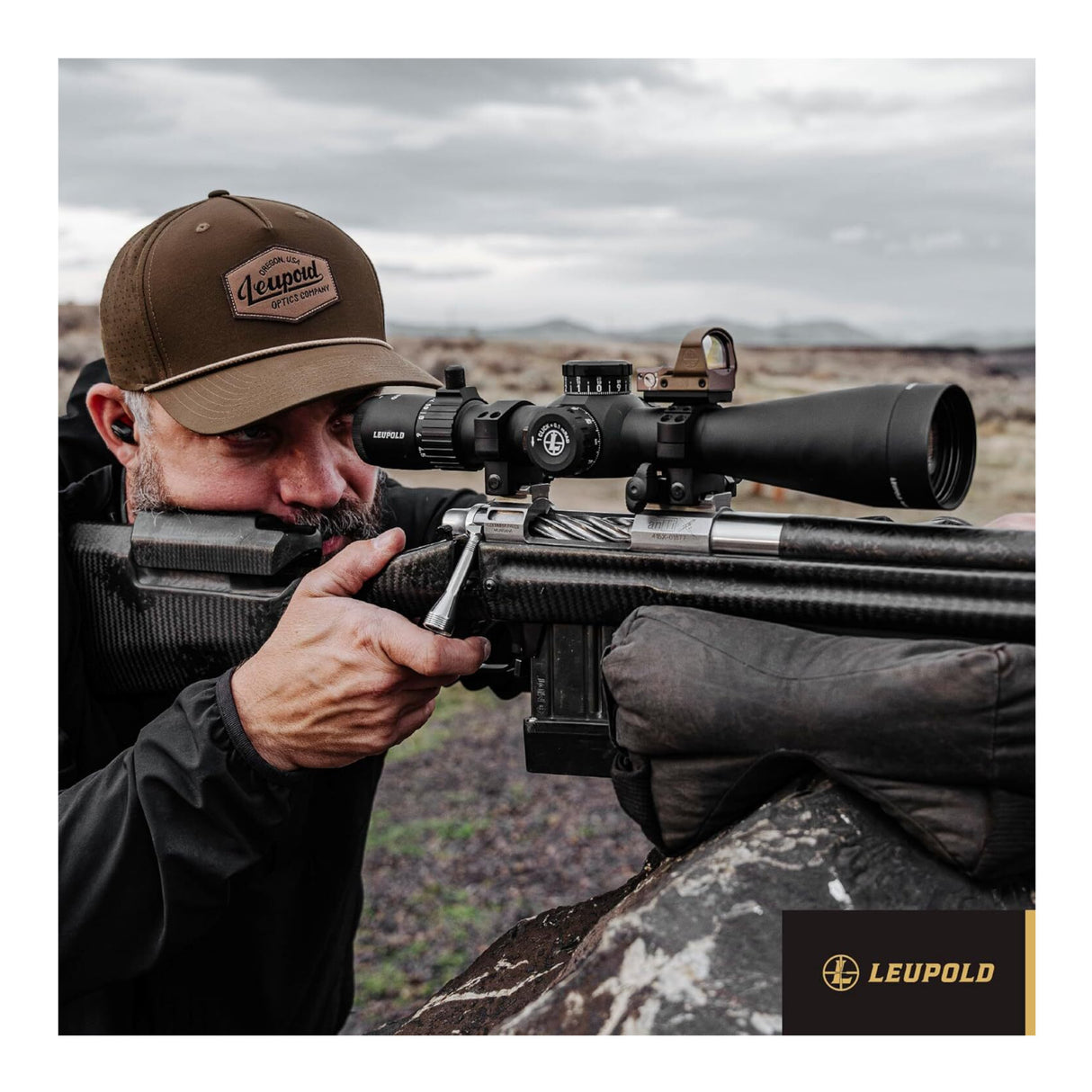 Leupold Mark 4HD 4.5-18x52 M5C3 FFP Riflescope (34mm, Matte Black)