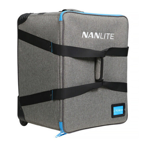 Nanlite Rolling Padded Case for Forza 300B II, 500B II, or FL-20G Fresnel (Gray)