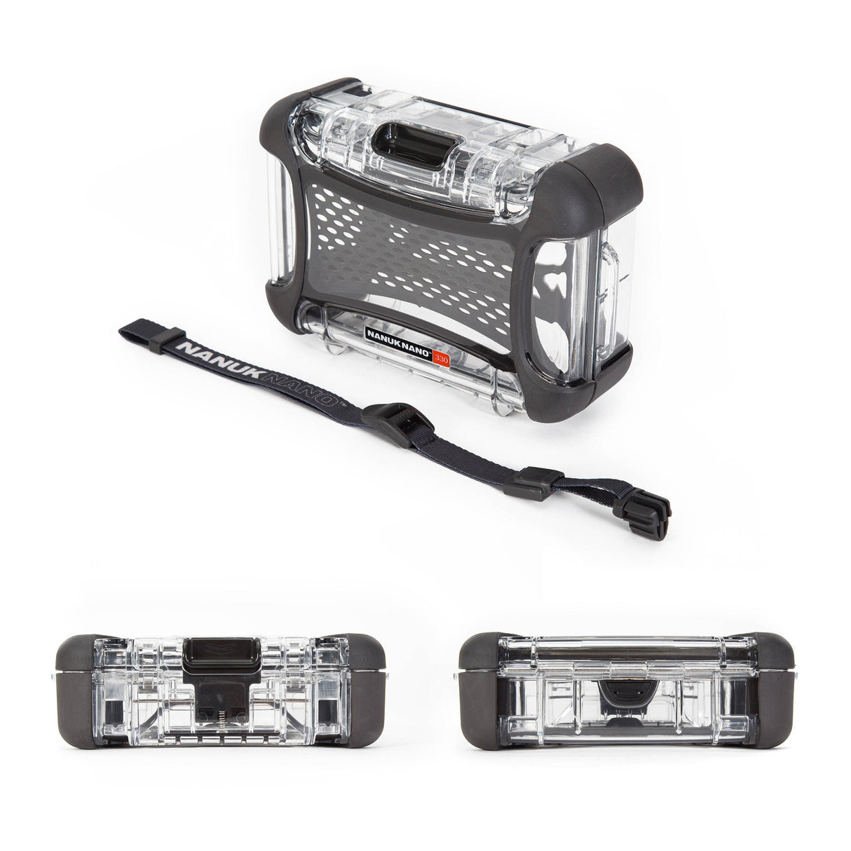 Nanuk 330-0011 Nano Series Waterproof Large Hard Case (Clear)