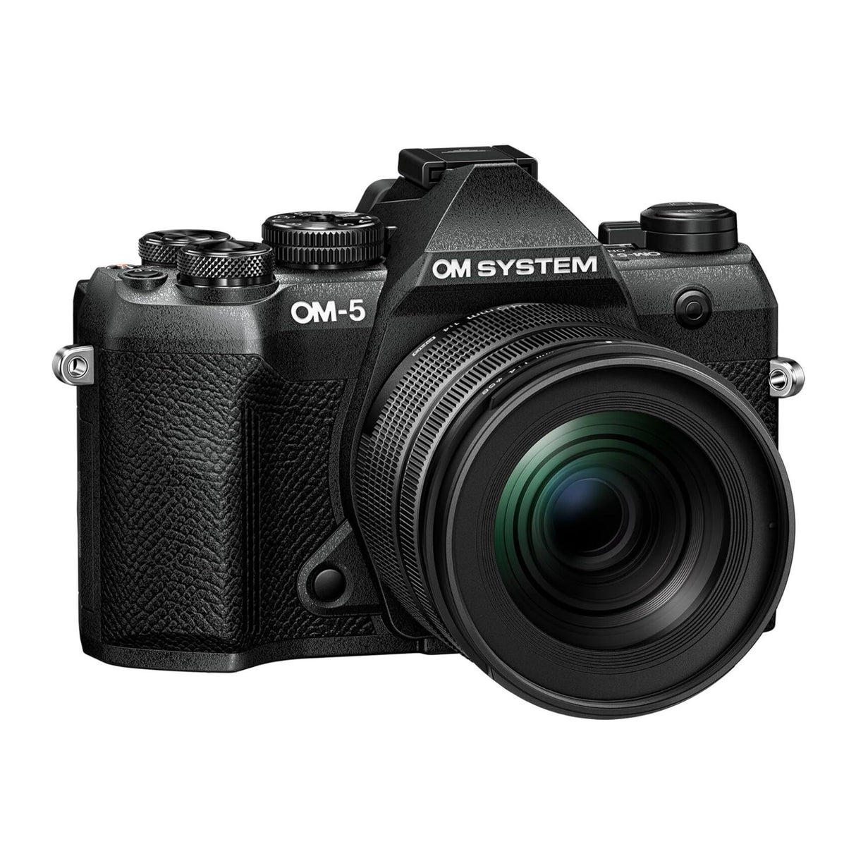 OM SYSTEM OM-5 Mark II Mirrorless Camera with 12-45mm f/4 PRO Lens (Black)