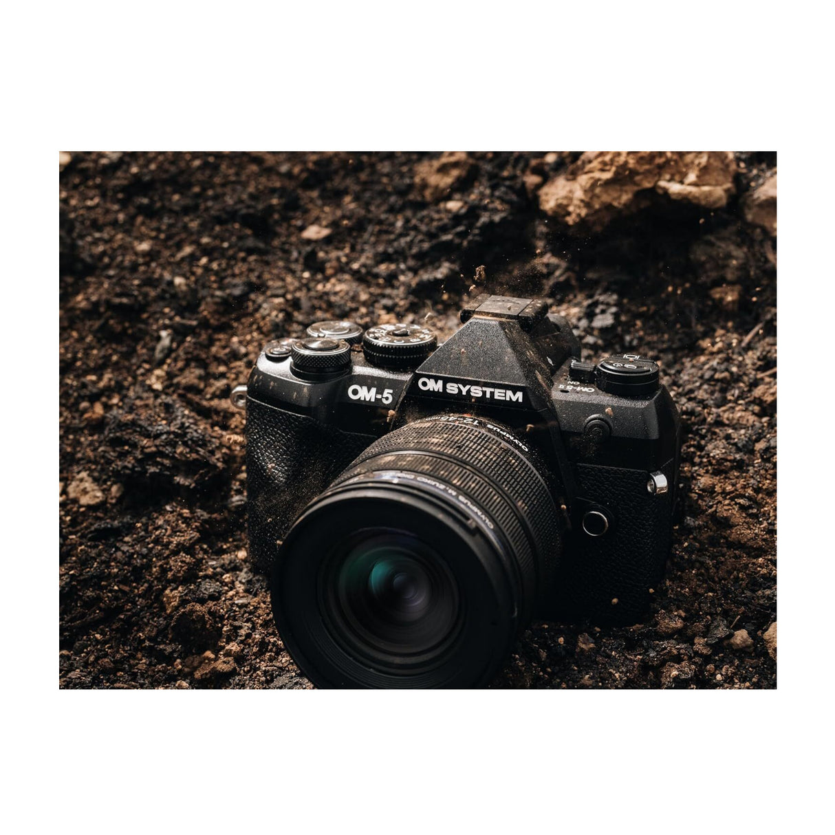 OM SYSTEM OM-5 Mark II Mirrorless Camera with 12-45mm f/4 PRO Lens (Black)
