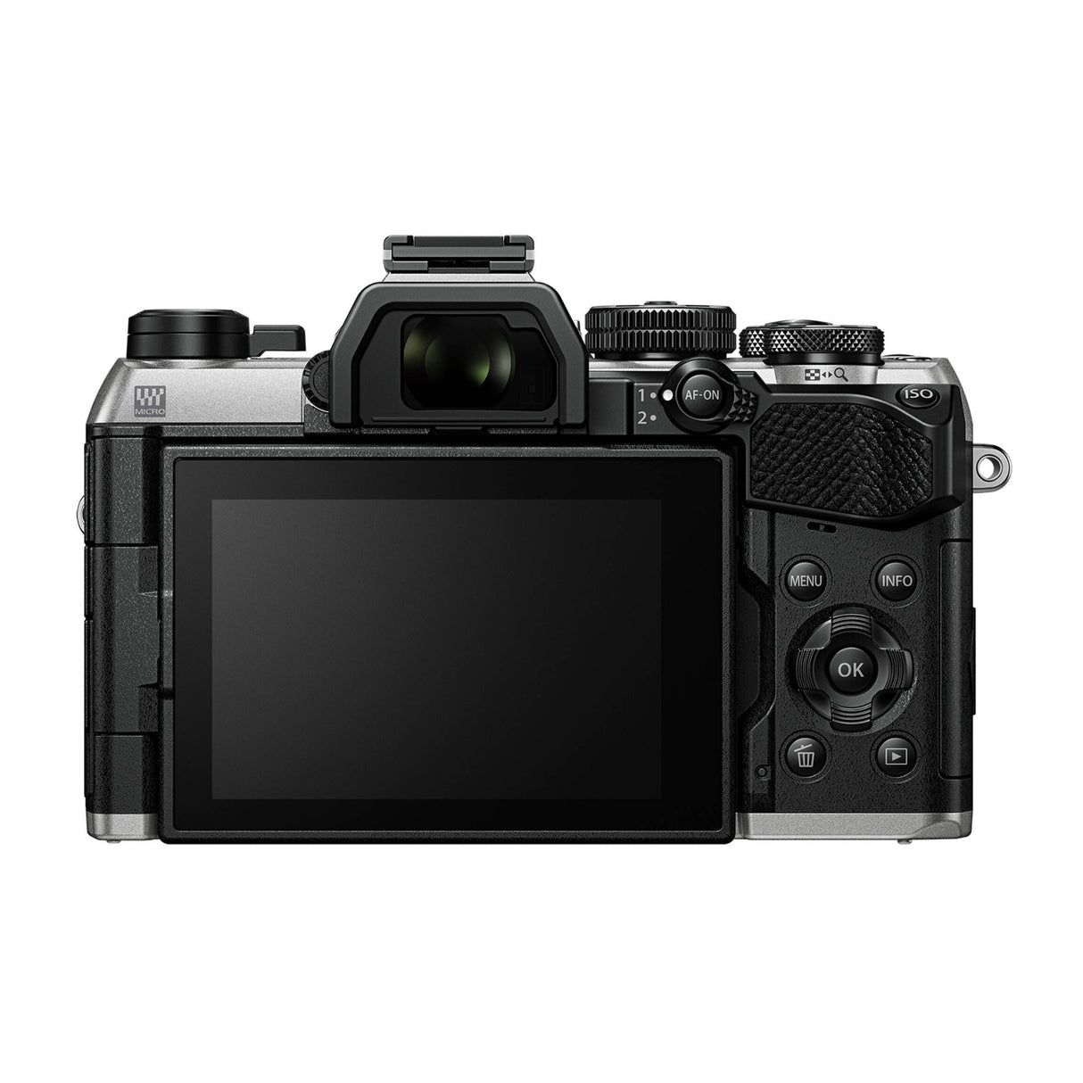 OM SYSTEM OM-5 Mark II Mirrorless Camera with 12-45mm f/4 PRO Lens (Silver)