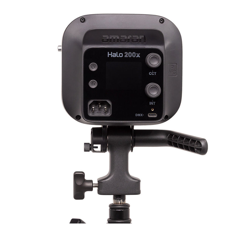 Amaran Halo 200x LED Monolight 2700-6500K Bi-Color with High CRI and DMX Support (Black)