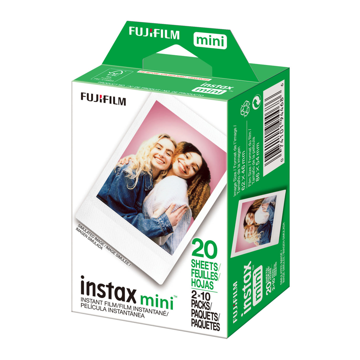 Fujifilm Instax Mini Link+ Smartphone Printer and Film Pack (20 Exposures)