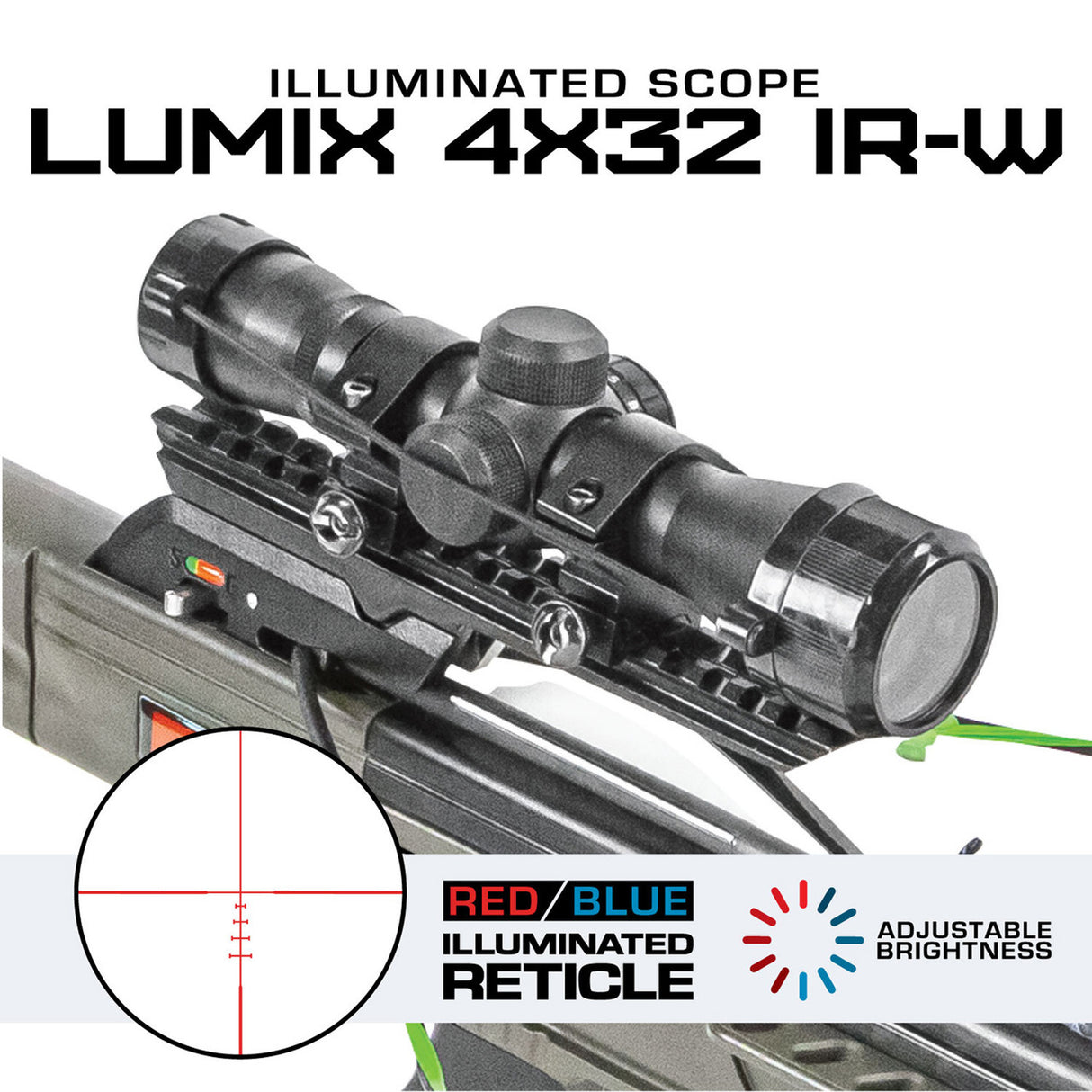 Killer Instinct BOSS 405 FPS Crossbow Package with 4x32 Illuminated Scope