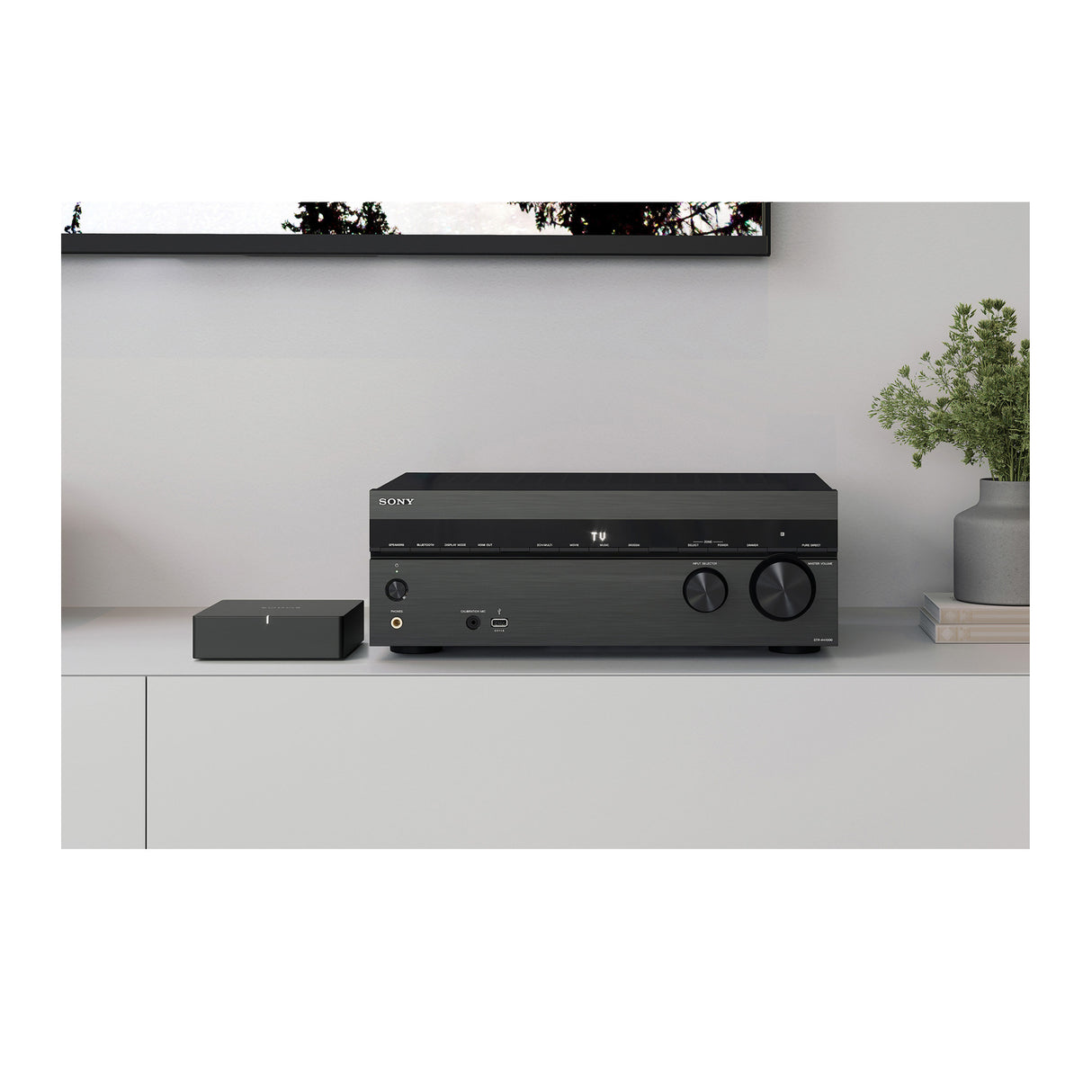 Sony STR-AN1000 7.2ch 8K AV Receiver with Dolby Atmos and 6 Speakers Bundle