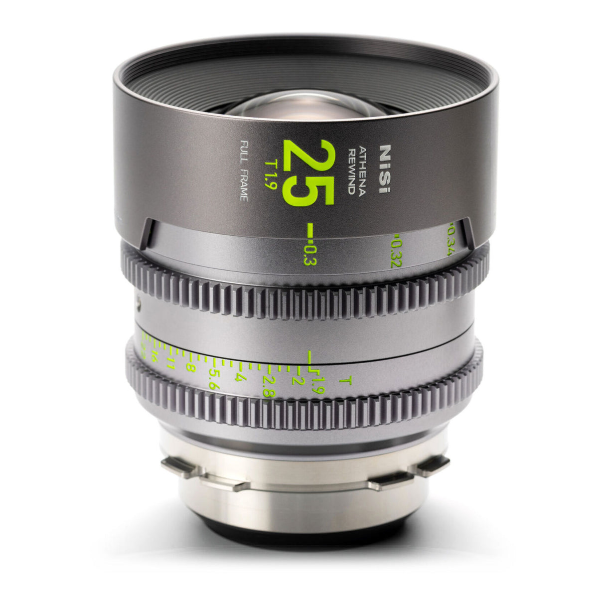 NiSi ATHENA PRIME Rewind Full Frame Cinema Lens Kit with 5 Lenses (14mm, 25mm, 35mm, 50mm, 85mm) and Hard Case (PL Mount)