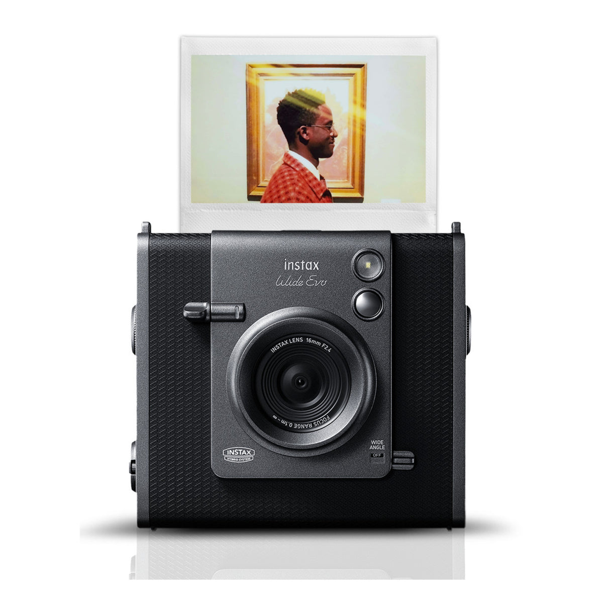 Fujifilm Instax Wide Evo Hybrid Instant Camera with Wide Film Accessories Bundle