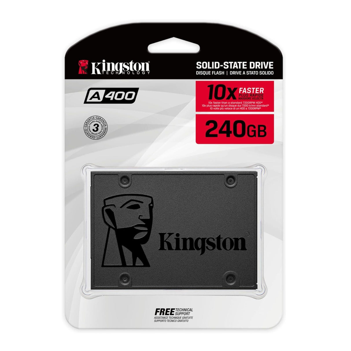 Kingston A400 240GB SATA III 2.5-Inch Internal SSD
