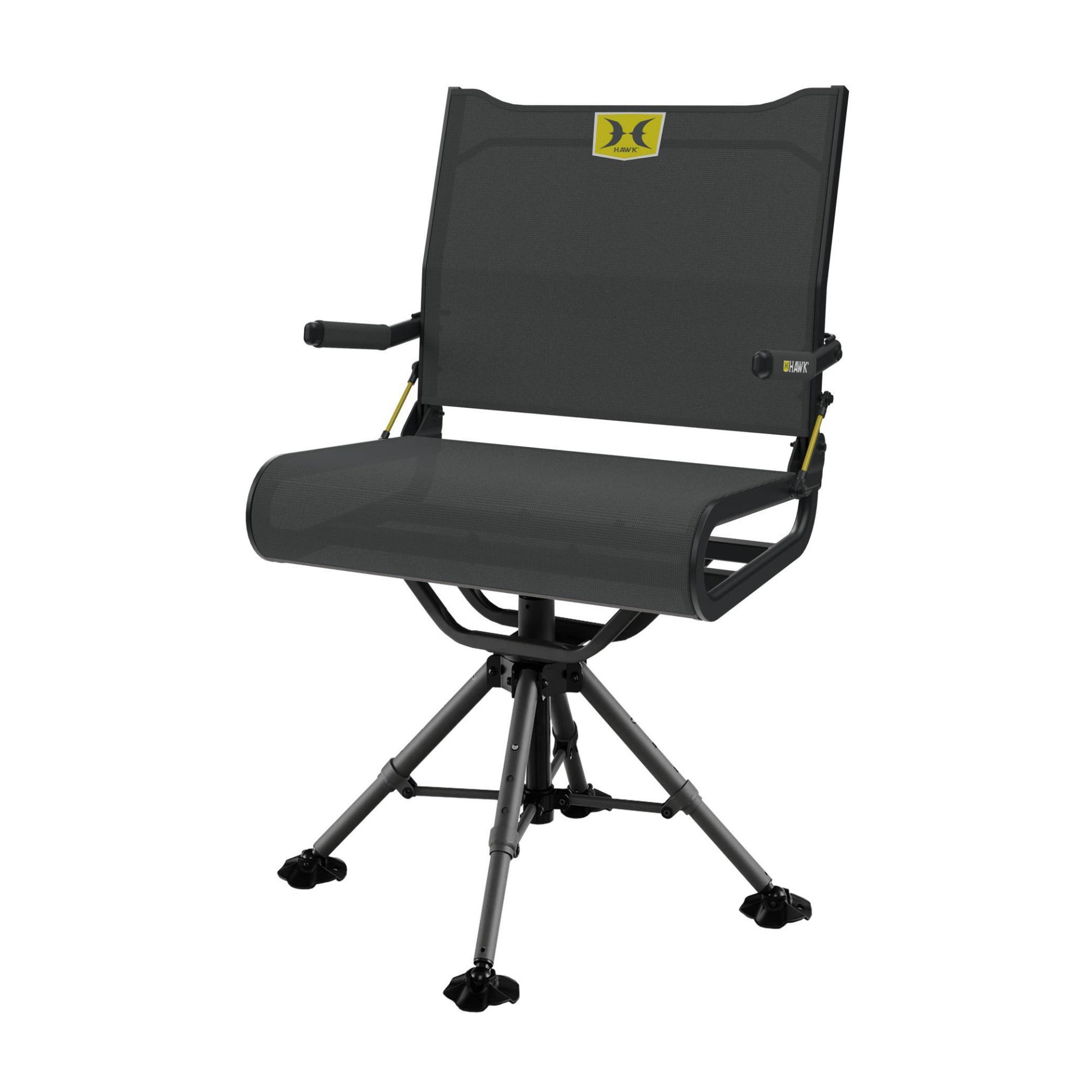 Hawk Stealth XXL Adjustable Hunting Blind Chair with 350 lb