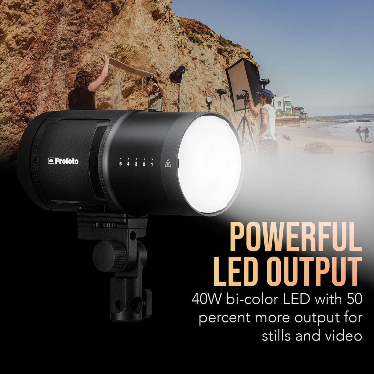 Profoto 40W B20 LED Monolight and Connect Pro Remote for Fujifilm Bundle