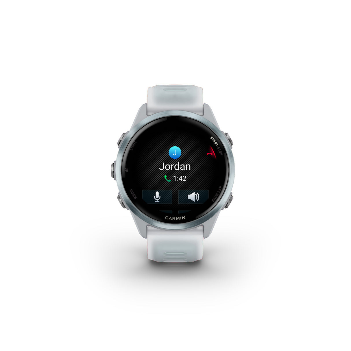 Garmin Forerunner 570 42mm (Cloud Blue/Whitestone) GPS Smartwatch with Earbuds