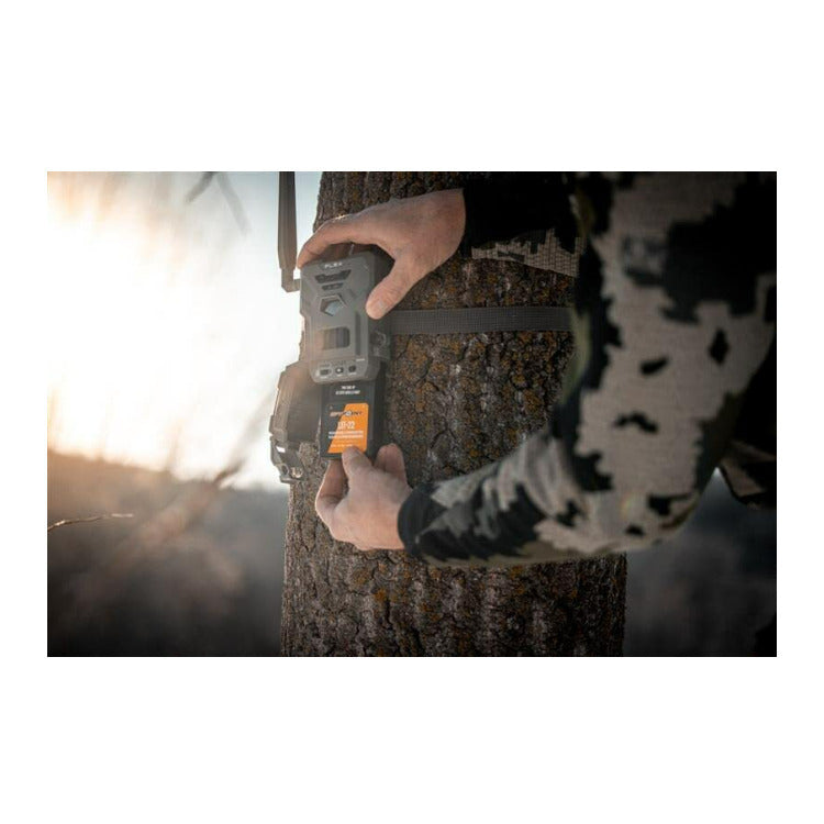 Spypoint FLEX-DARK GPS-Enabled Cellular Trail Camera with Solar Panel and Accs